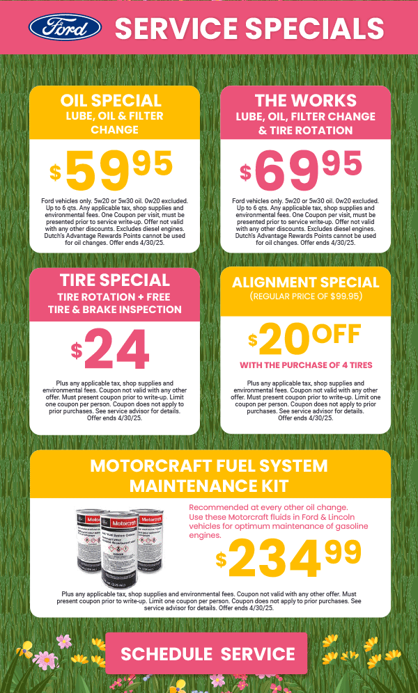 Ford Service Deals