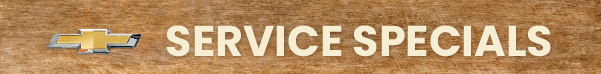 Chevy Service Specials