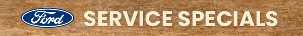 Ford Service Specials