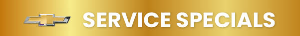 Chevy Service Specials